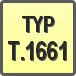 Piktogram - Typ: T.1661